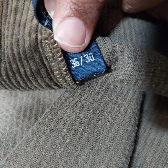 Polo Ralph Lauren Philip Pant Men's Vintage Brown Corduroy Pants Sz 36x30 - Picture 5 of 9